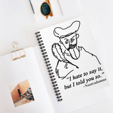 Load image into Gallery viewer, Nostradamus Notebook