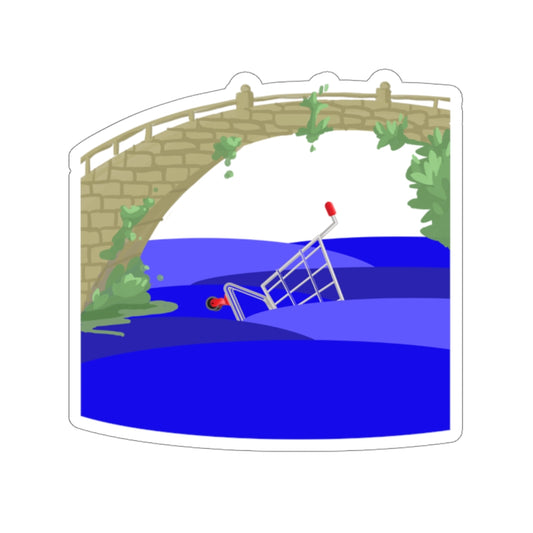 Shopping Cart Sticker