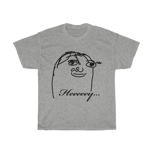 Heeeeey - With Text - Black