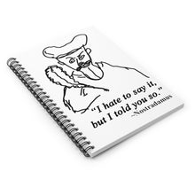 Load image into Gallery viewer, Nostradamus Notebook