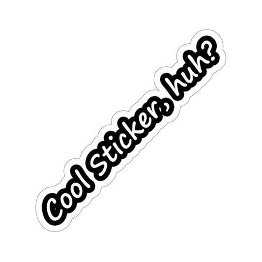 Cool Sticker, huh?