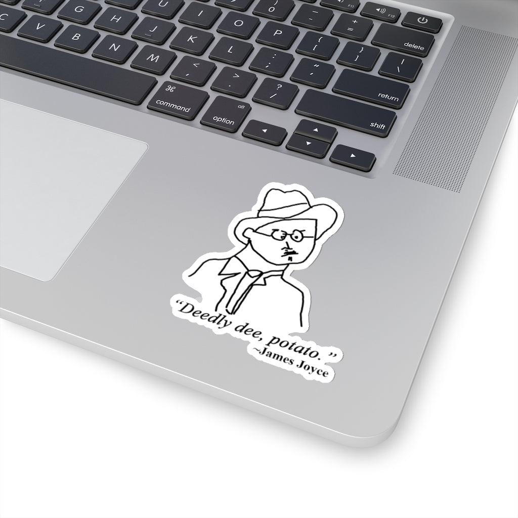 James Joyce Sticker