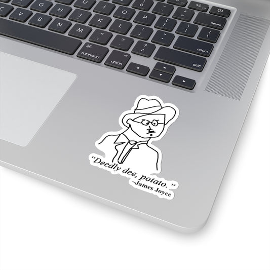 James Joyce Sticker