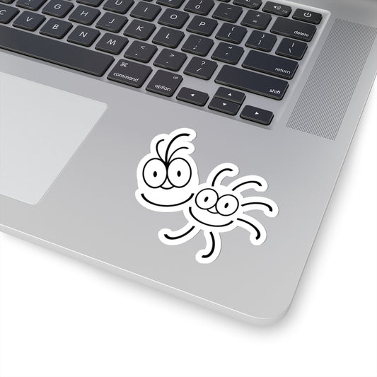 Joe and Fuzz Sticker