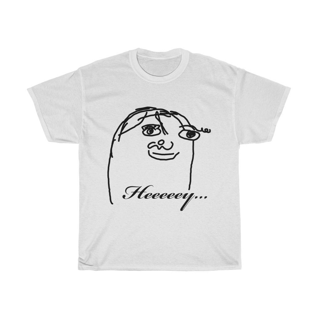 Heeeeey - With Text - Black
