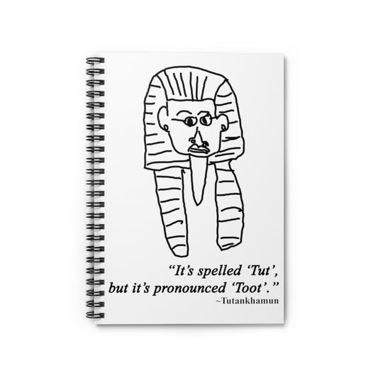 King Tut Notebook