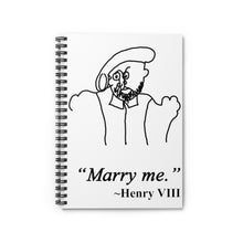 Load image into Gallery viewer, Henry VIII Notebook
