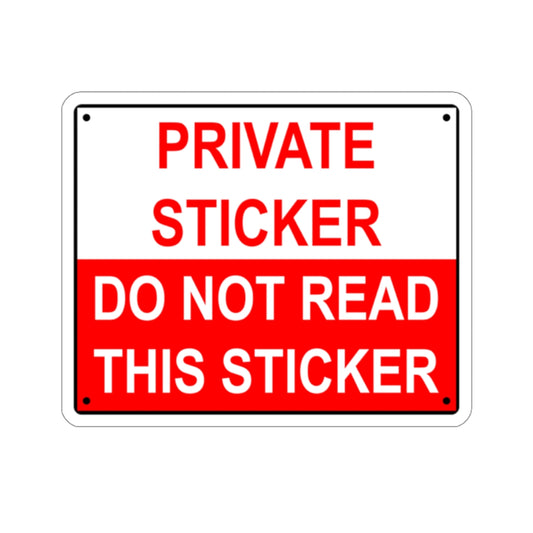 Private Sticker