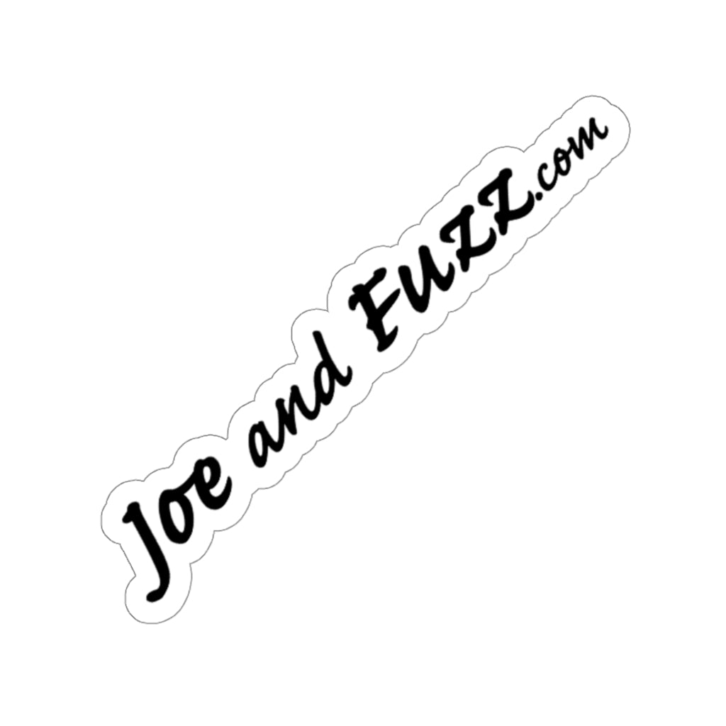 Joe and Fuzz.com Sticker