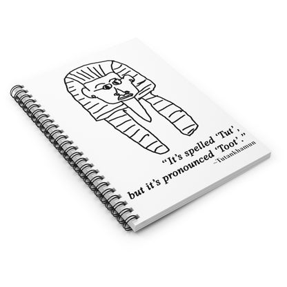 King Tut Notebook