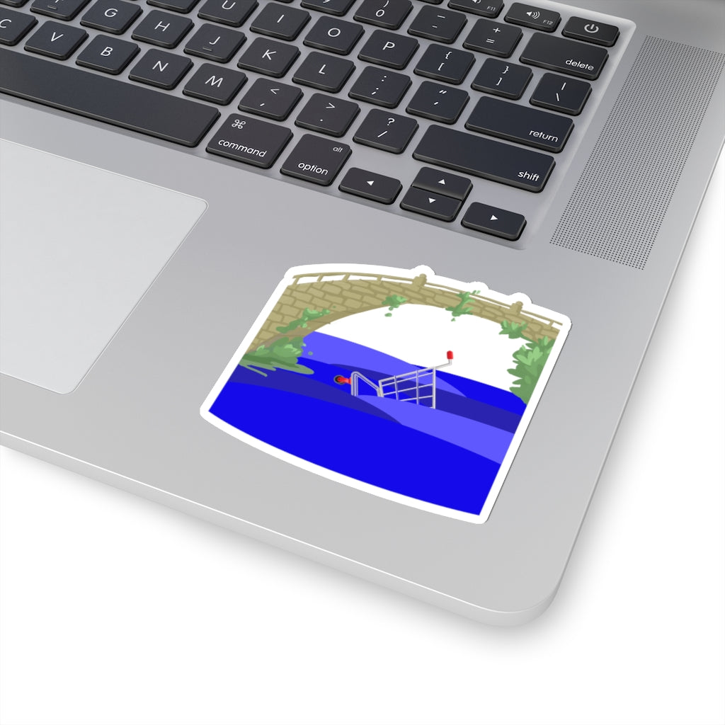 Shopping Cart Sticker