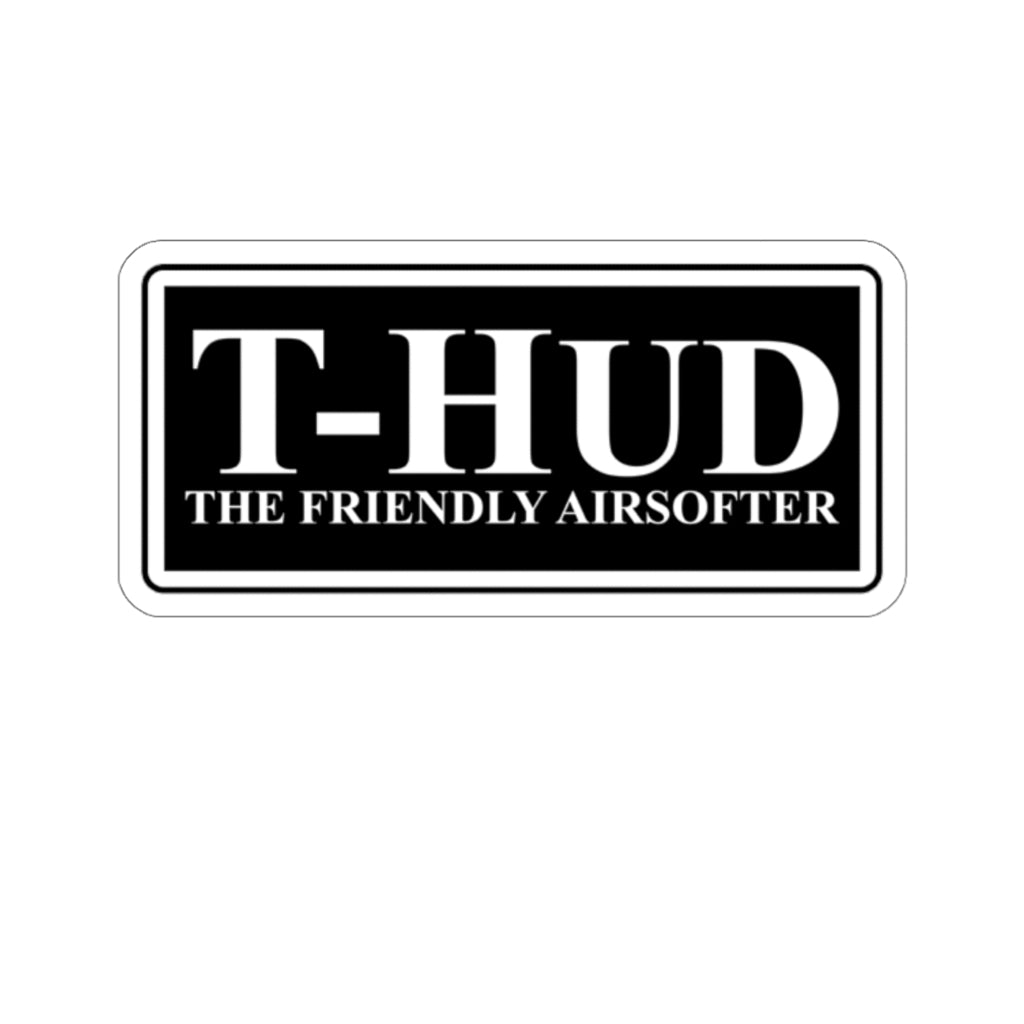 T-Hud The Friendly Airsofter Sticker