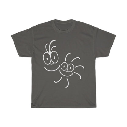 Joe and Fuzz - White Text - Dual Print