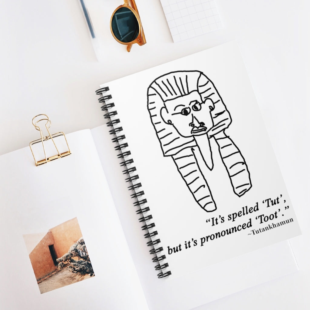 King Tut Notebook