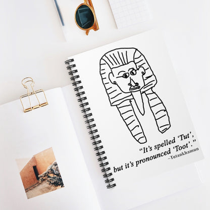 King Tut Notebook