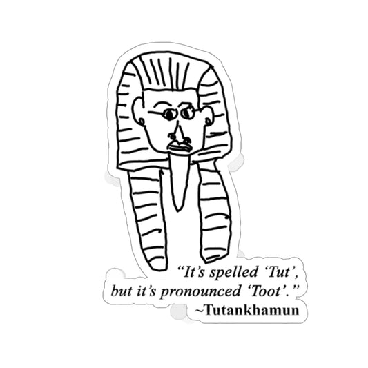 King Tut Sticker