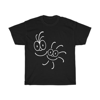 Joe and Fuzz - White Text - Dual Print